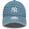 cap-kaareva-blue-adjustable-strap-9twenty-denim-stitch-new-york-yankees-mlb-new-era