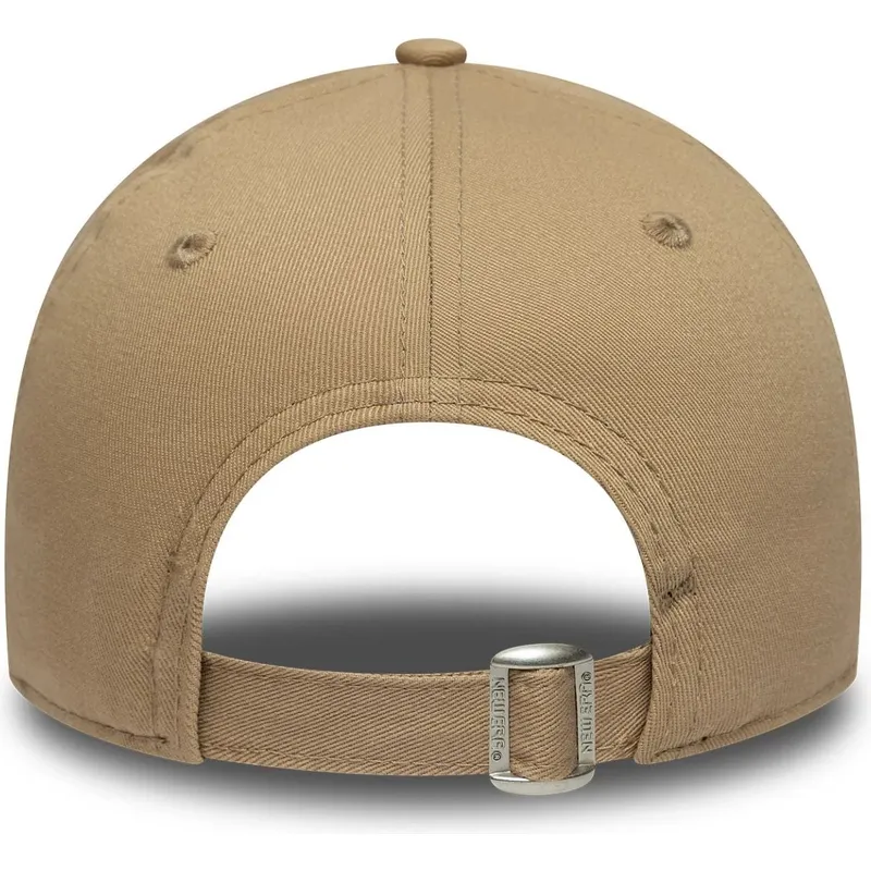 lippikset-kaareva-ruskea-saadettava-nauha-lapsille-9forty-animal-infill-los-angeles-dodgers-mlb-new-era