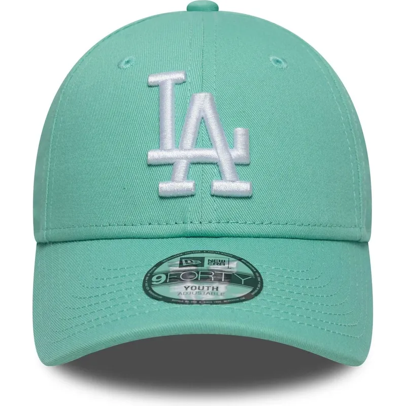cap-kaareva-green-adjustable-strap-lapsille-9forty-league-essential-los-angeles-dodgers-mlb-new-era cap-kaareva-green-adjustable-strap-lapsille-9forty-league-essential-los-angeles-dodgers-mlb-new-era