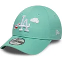 lippikset-kaareva-vihrea-saadettava-nauha-lapsille-9forty-plane-icon-new-york-yankees-mlb-new-era