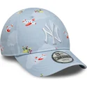 lippikset-kaareva-sininen-saadettava-nauha-lapsille-pequeno-9forty-plane-all-over-print-new-york-yankees-mlb-new-era