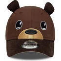 cap-kaareva-brown-adjustable-strap-lapsille-9forty-new-era
