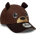 cap-kaareva-brown-adjustable-strap-lapsille-9forty-new-era