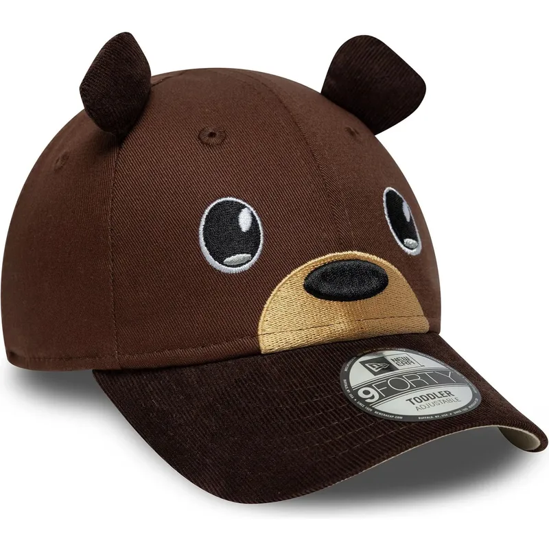 cap-kaareva-brown-adjustable-strap-lapsille-9forty-new-era cap-kaareva-brown-adjustable-strap-lapsille-9forty-new-era