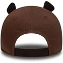 cap-kaareva-brown-adjustable-strap-lapsille-9forty-new-era