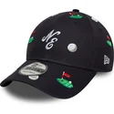 lippikset-kaareva-laivastonsininen-saadettava-nauha-9forty-golf-all-over-print-new-era