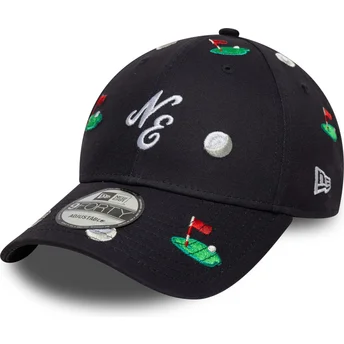 Cap kaareva navy blue adjustable strap 9FORTY New Era