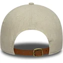 lippikset-kaareva-beige-saadettava-nauha-9twenty-linen-new-york-yankees-mlb-new-era