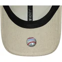 lippikset-kaareva-beige-saadettava-nauha-9twenty-linen-new-york-yankees-mlb-new-era