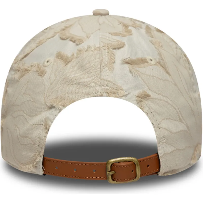 cap-kaareva-beige-adjustable-strap-9twenty-img-floral-new-york-yankees-mlb-new-era cap-kaareva-beige-adjustable-strap-9twenty-img-floral-new-york-yankees-mlb-new-era