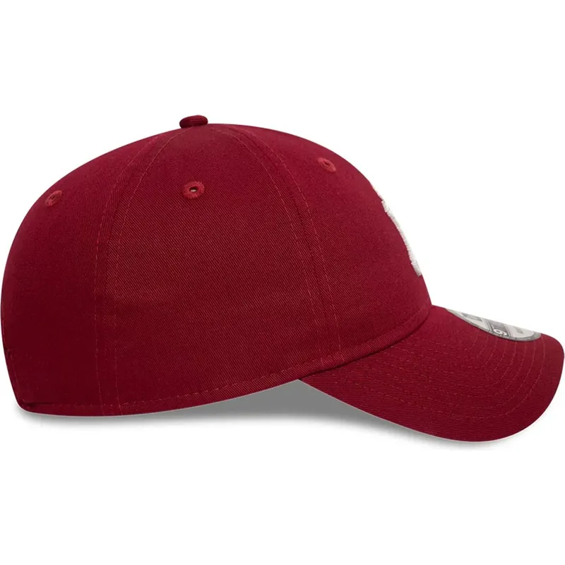 lippikset-kaareva-punainen-saadettava-nauha-9twenty-league-essential-new-york-yankees-mlb-new-era