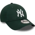 lippikset-kaareva-vihrea-saadettava-nauha-9twenty-league-essential-new-york-yankees-mlb-new-era