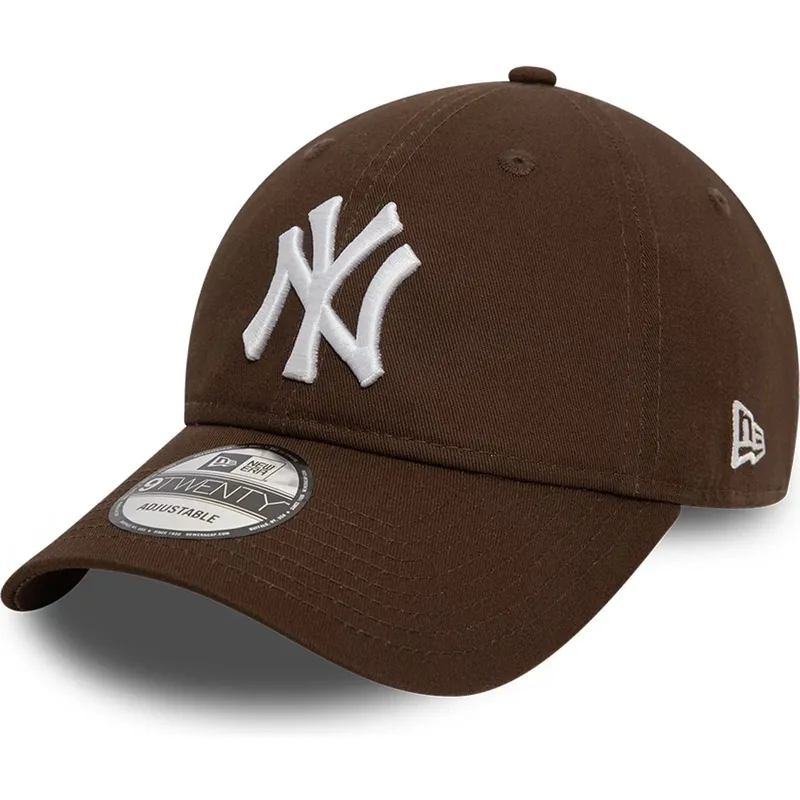 lippikset-kaareva-ruskea-saadettava-nauha-9twenty-league-essential-new-york-yankees-mlb-new-era lippikset-kaareva-ruskea-saadettava-nauha-9twenty-league-essential-new-york-yankees-mlb-new-era
