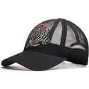 lippikset-kaareva-rekka-musta-snapback-1971-soaring-eagle-full-mesh-ed-hardy