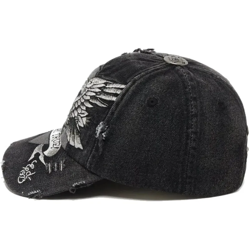 lippikset-kaareva-musta-saadettava-nauha-brave-hearts-ed-hardy