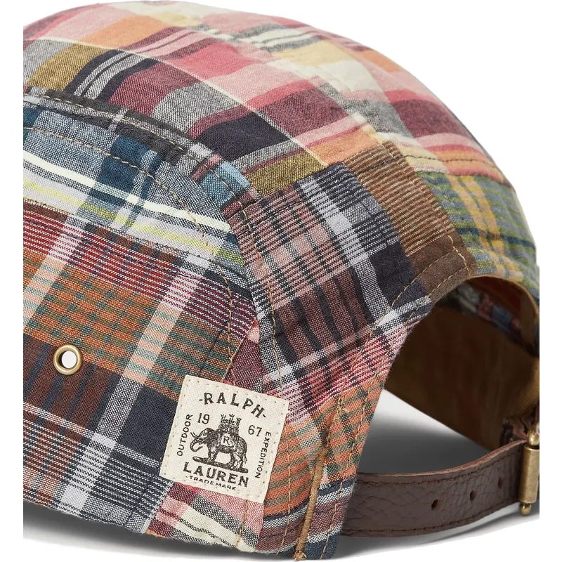 lippikset-kaareva-monivarinen-saadettava-nauha-patchwork-madras-polo-ralph-lauren lippikset-kaareva-monivarinen-saadettava-nauha-patchwork-madras-polo-ralph-lauren