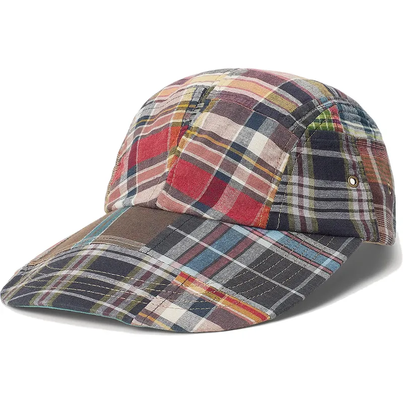 lippikset-kaareva-monivarinen-saadettava-nauha-patchwork-madras-polo-ralph-lauren lippikset-kaareva-monivarinen-saadettava-nauha-patchwork-madras-polo-ralph-lauren