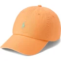 cap-kaareva-orange-adjustable-strap-polo-ralph-lauren
