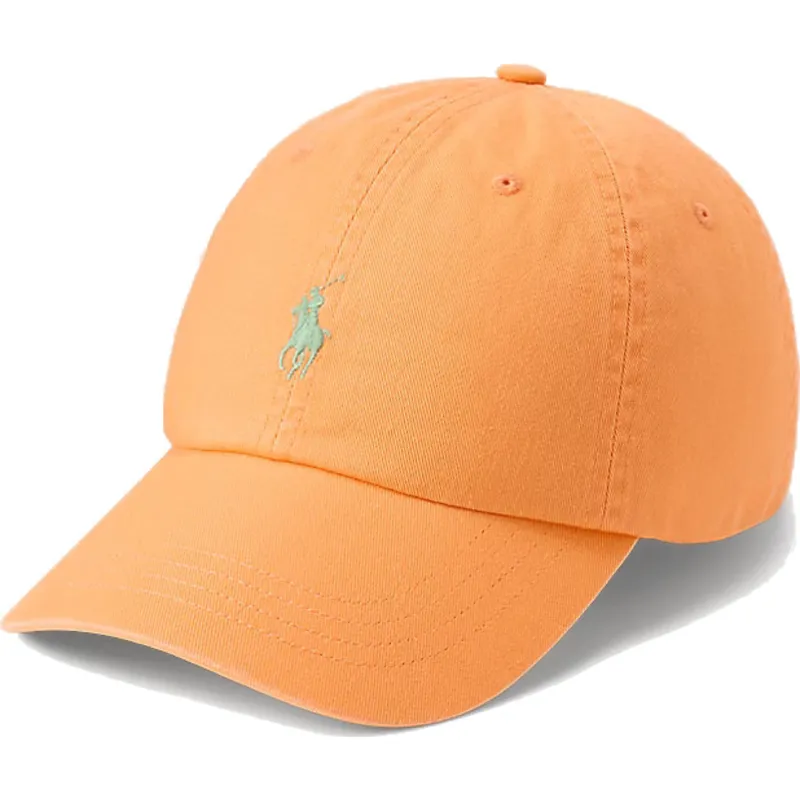 cap-kaareva-orange-adjustable-strap-polo-ralph-lauren