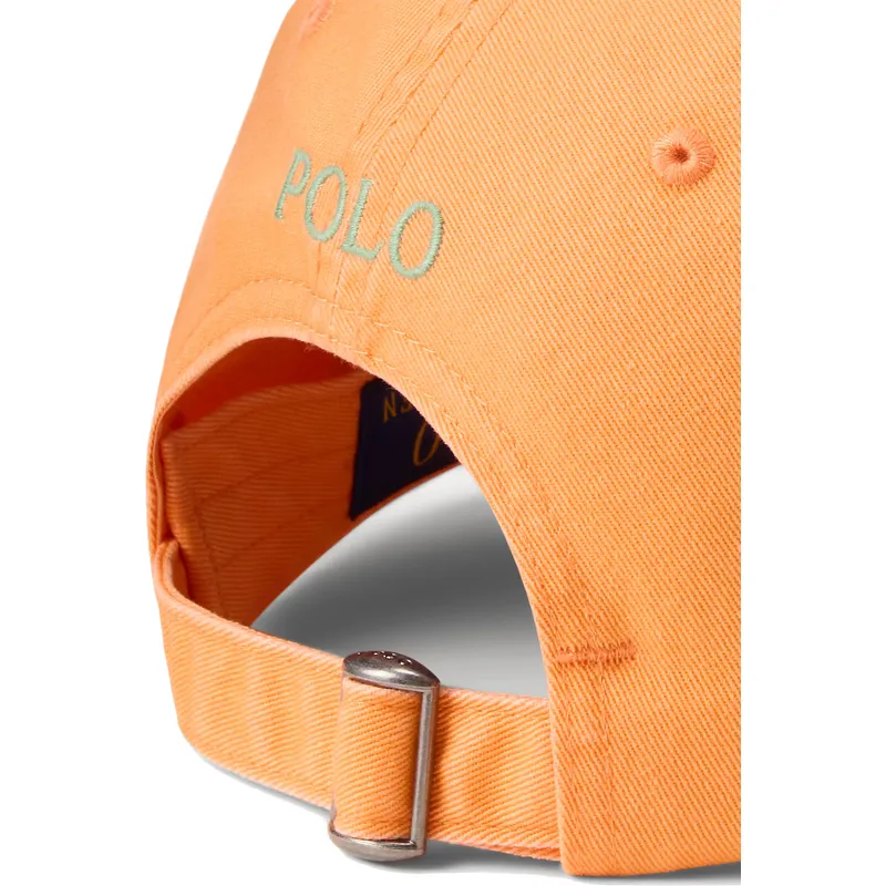 polo-ralph-lauren-curved-brim-classic-sport-twill-orange-adjustable-cap