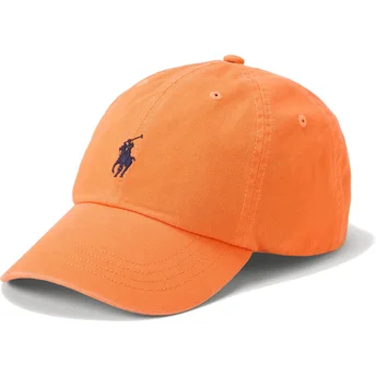 Lippikset kaareva oranssi säädettävä nauha Classic Sport Cotton Chino Polo Ralph Lauren