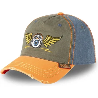 Cap kaareva multicolor adjustable strap Von Dutch