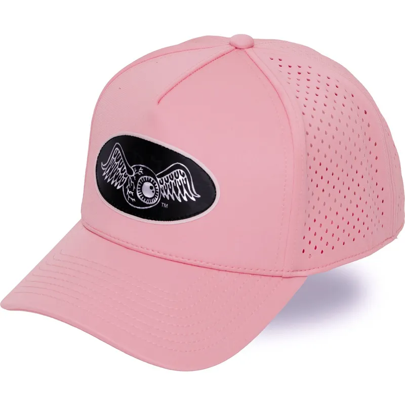 von-dutch-curved-brim-sport07-pink-snapback-cap