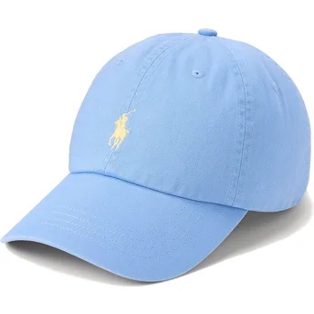 Lippikset kaareva sininen säädettävä nauha Cotton Chino Classic Sport Polo Ralph Lauren