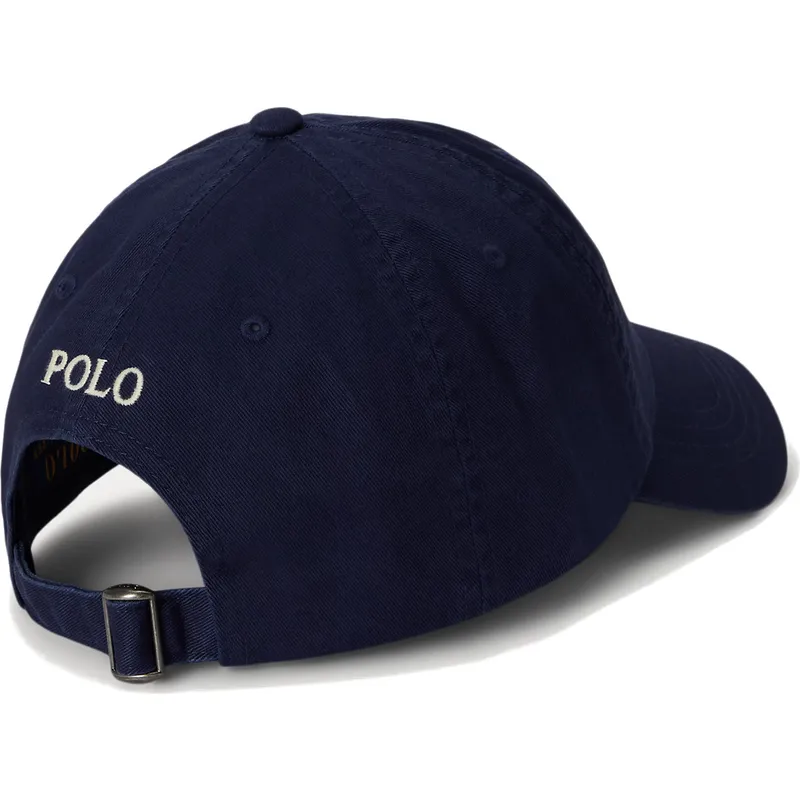 lippikset-kaareva-laivastonsininen-saadettava-nauha-cotton-chino-classic-sport-polo-ralph-lauren lippikset-kaareva-laivastonsininen-saadettava-nauha-cotton-chino-classic-sport-polo-ralph-lauren