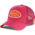 lippikset-kaareva-rekka-vaaleanpunainen-snapback-poly13-von-dutch
