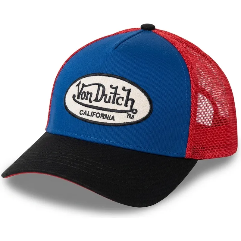 von-dutch-terry14-blue-red-and-black-trucker-hat