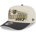 cap-kaareva-beige-snapback-9fifty-a-frame-classic-vegas-golden-knights-nhl-new-era