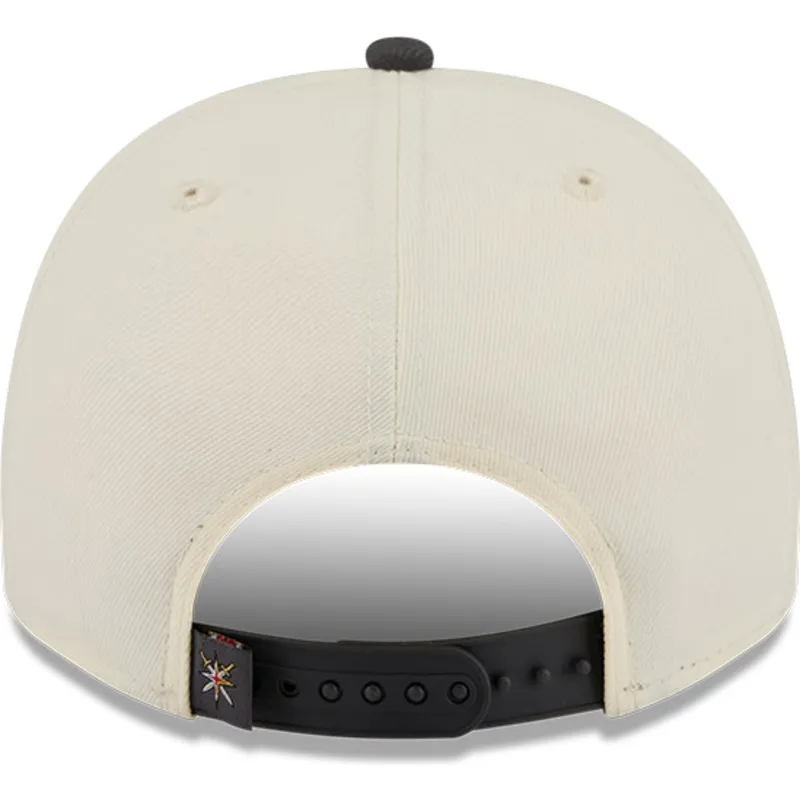 lippikset-kaareva-beige-snapback-9fifty-a-frame-classic-vegas-golden-knights-nhl-new-era