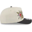 lippikset-kaareva-beige-snapback-9fifty-a-frame-classic-vegas-golden-knights-nhl-new-era
