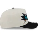 lippikset-kaareva-beige-snapback-9fifty-a-frame-classic-san-jose-sharks-nhl-new-era