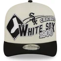 lippikset-kaareva-beige-snapback-9fifty-a-frame-classic-chicago-white-sox-mlb-new-era
