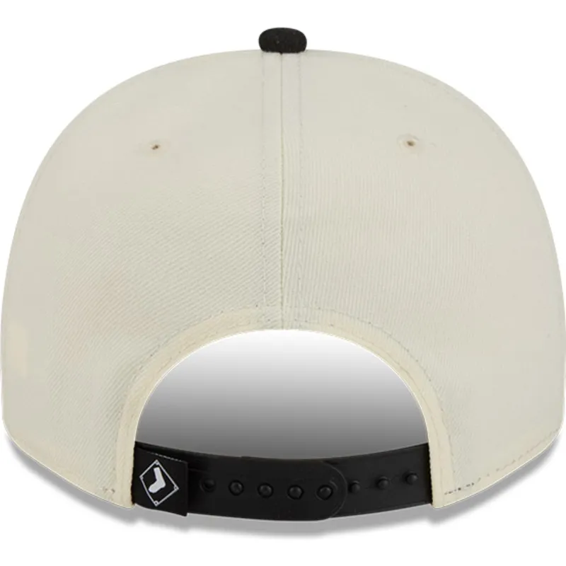lippikset-kaareva-beige-snapback-9fifty-a-frame-classic-chicago-white-sox-mlb-new-era