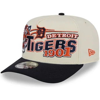Cap kaareva beige snapback 9FIFTY A Frame Classic Detroit Tigers MLB New Era