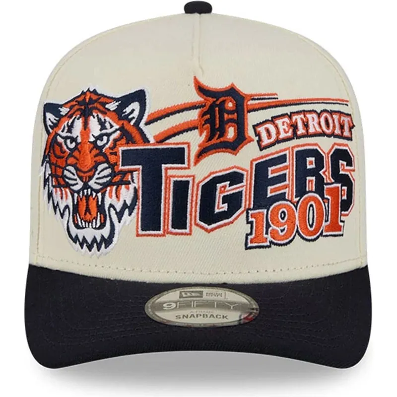 lippikset-kaareva-beige-snapback-9fifty-a-frame-classic-detroit-tigers-mlb-new-era