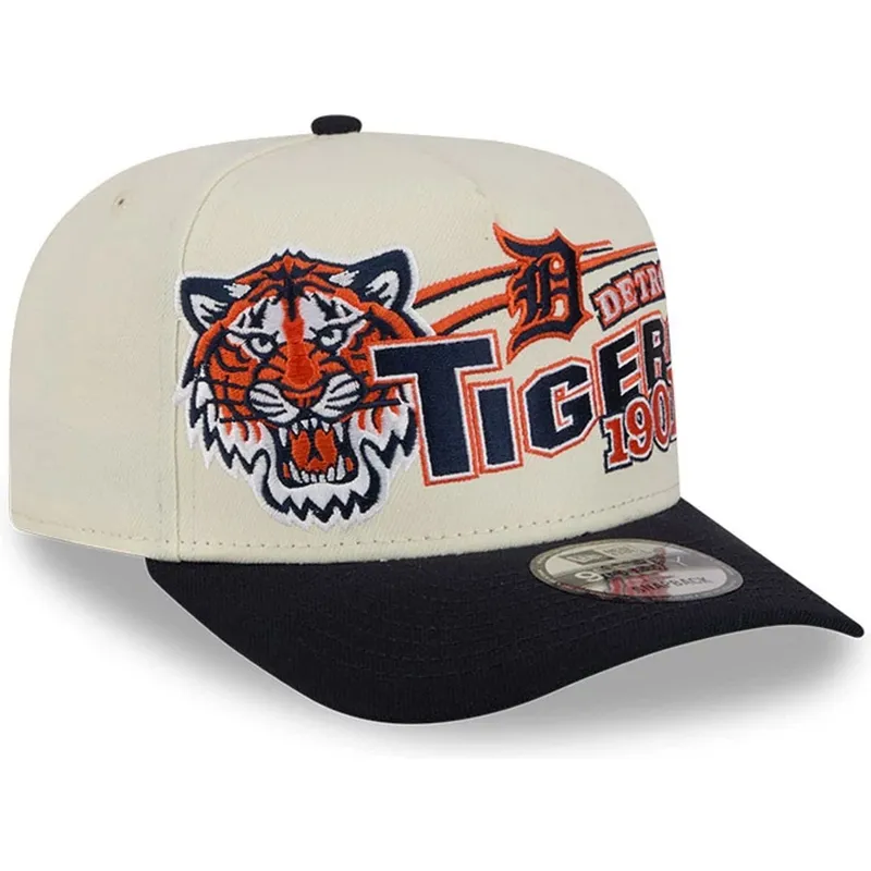lippikset-kaareva-beige-snapback-9fifty-a-frame-classic-detroit-tigers-mlb-new-era