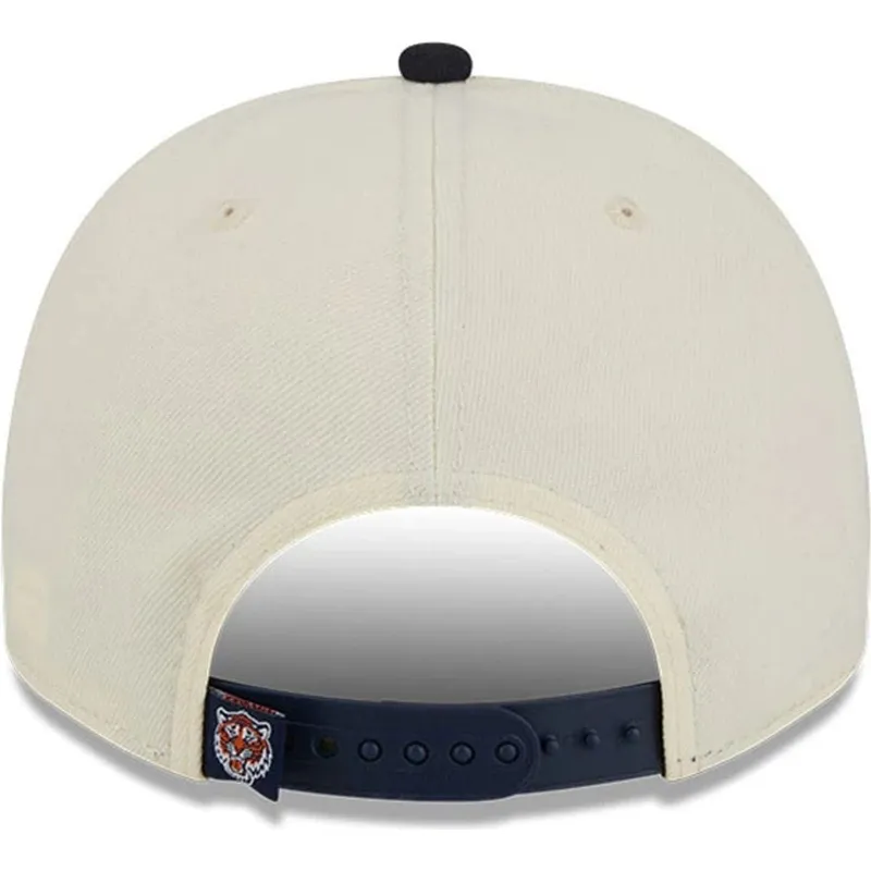 lippikset-kaareva-beige-snapback-9fifty-a-frame-classic-detroit-tigers-mlb-new-era