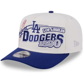 Cap kaareva beige snapback 9FIFTY A Frame Classic Los Angeles Dodgers MLB New Era