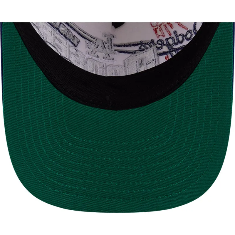 lippikset-kaareva-beige-snapback-9fifty-a-frame-classic-los-angeles-dodgers-mlb-new-era