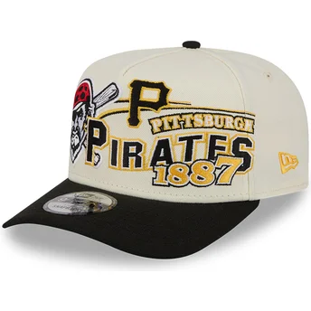 Cap kaareva beige snapback 9FIFTY A Frame Classic Pittsburgh Pirates MLB New Era