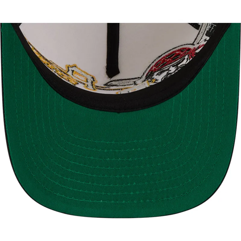 lippikset-kaareva-beige-snapback-9fifty-a-frame-classic-pittsburgh-pirates-mlb-new-era