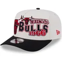 cap-kaareva-beige-snapback-9fifty-a-frame-classic-chicago-bulls-nba-new-era