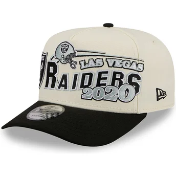 Cap kaareva beige snapback 9FIFTY A Frame Classic Las Vegas Raiders NFL New Era