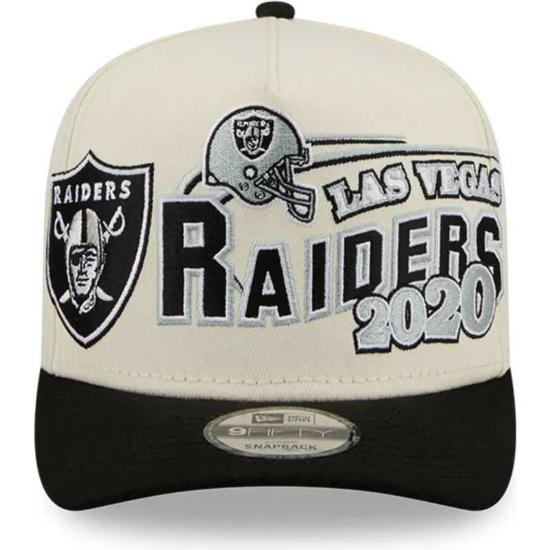 lippikset-kaareva-beige-snapback-9fifty-a-frame-classic-las-vegas-raiders-nfl-new-era