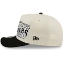 new-era-curved-brim-9fifty-a-frame-classic-las-vegas-raiders-nfl-beige-and-black-snapback-cap