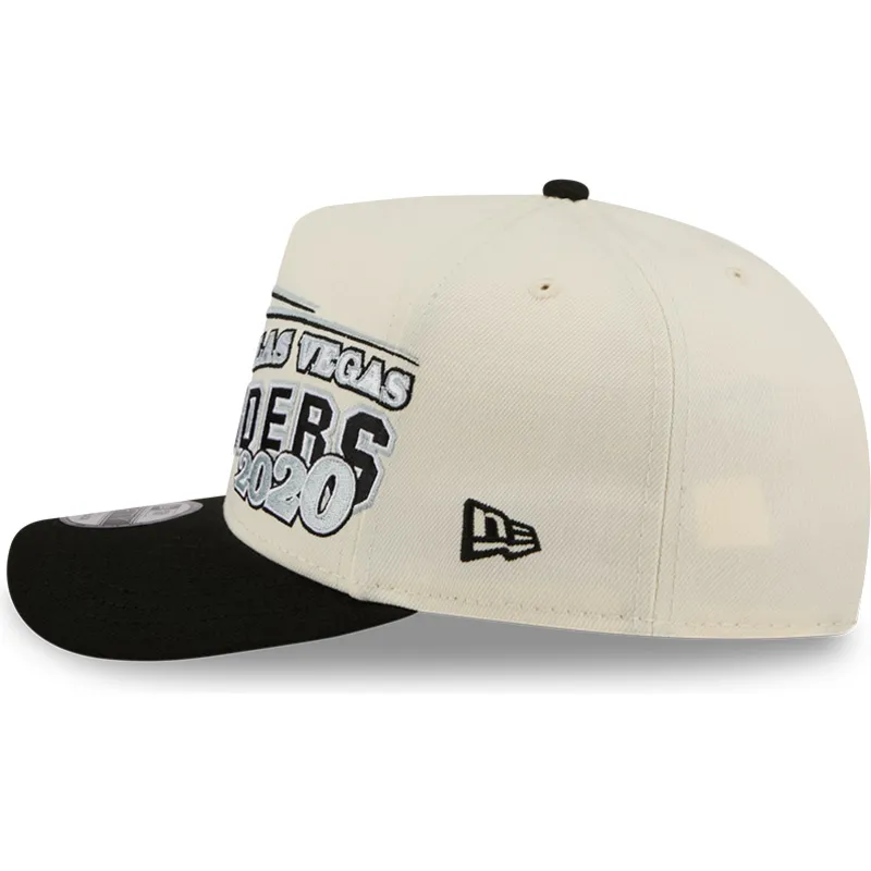 lippikset-kaareva-beige-snapback-9fifty-a-frame-classic-las-vegas-raiders-nfl-new-era